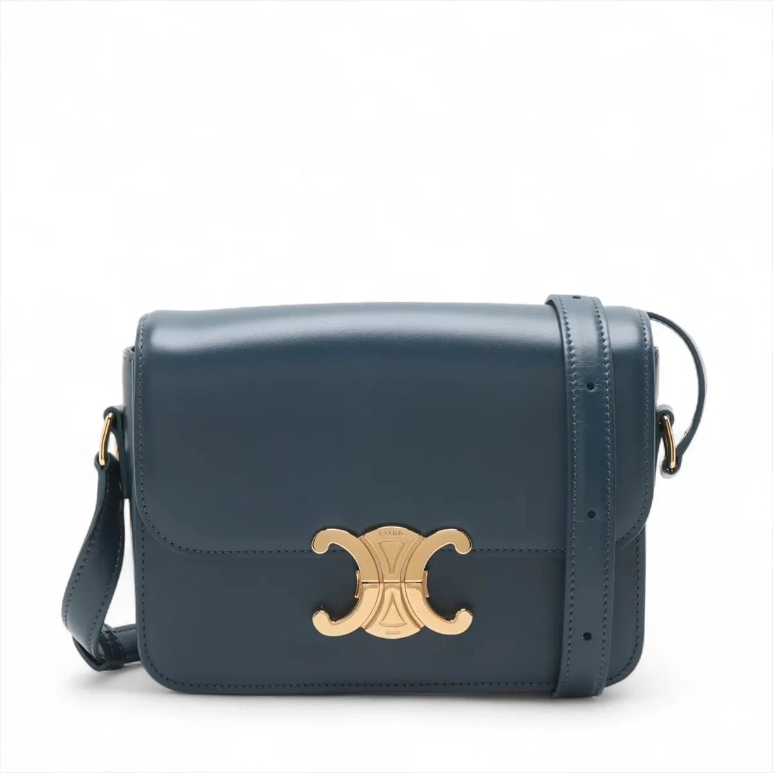 CELINE TRIOMPHE TEEN LEATHER SHOULDER BAG SHOULDER BAG (1 of 5)