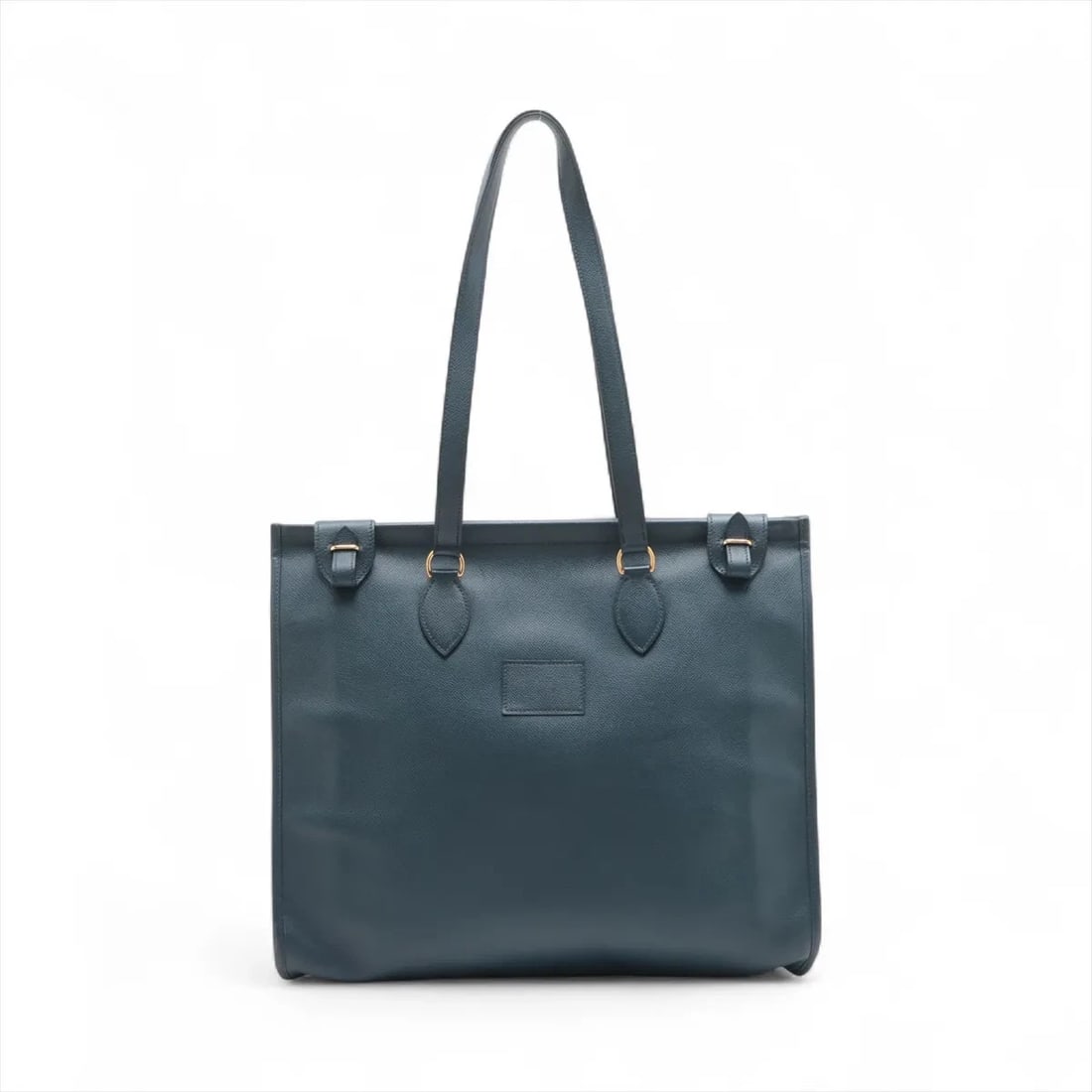 HERMES HIPPOPOTAMUS 40 CUSHBELL NAVY BLUE TOTE BAG (1 of 6)