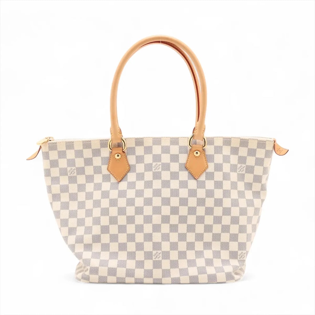 LOUIS VUITTON DAMIER AZURE SALEYA MM TOTE BAG: Louis Vuitton Damier Azure Saleya MM Tote bag Brand: Louis Vuitton Type/Style: Tote bag Material: NONE Color: White Size: Height:10.6inch Length:12.2inch Depth:7.3inch Handle height:7.3inch Access