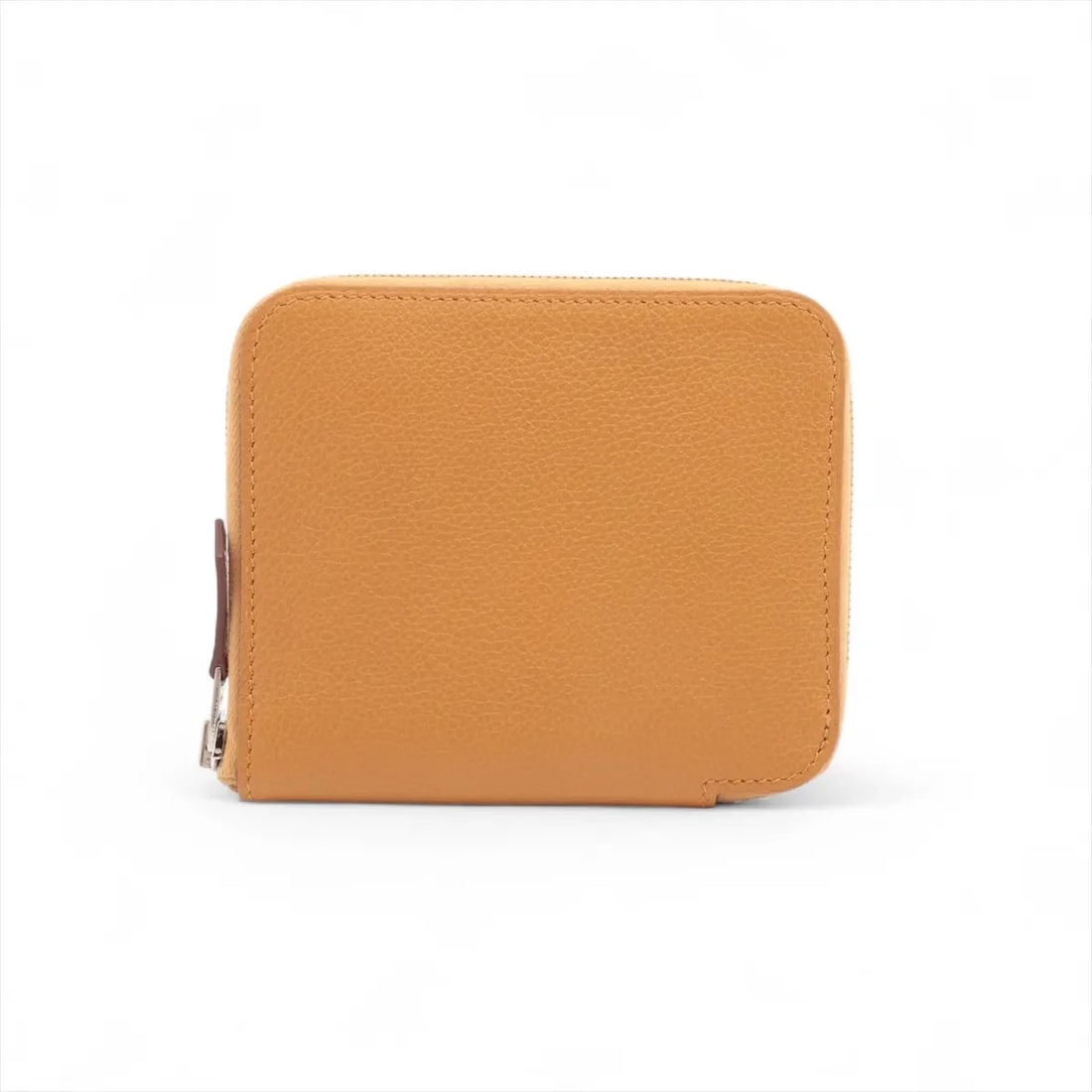 HERMES AZAP COMPACT SILK IN EVERCOLOR COIN PURSE COIN PURSE: Hermes Azap Compact Silk In Evercolor Coin Purse Coin Purse Brand: Hermès Type/Style: Coin Purse Material: Evercolor Color: Caramel Size: Height:3.7inchLength:4.3inchDepth:0.8inch Accessories: Non