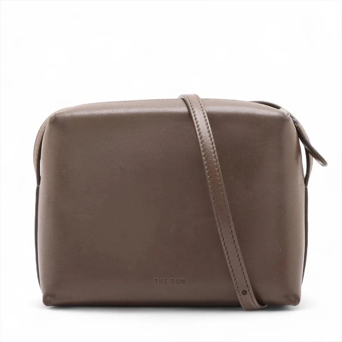 THE ROW REGENT LEATHER SHOULDER BAG SHOULDER BAG: The Row Regent Leather Shoulder bag Shoulder bag Brand: The Row Type/Style: Shoulder bag Material: Leather Color: Green Size: Height:4.9inch Length:6.3inch Depth:1.8inch Shoulder height:23.6inch A