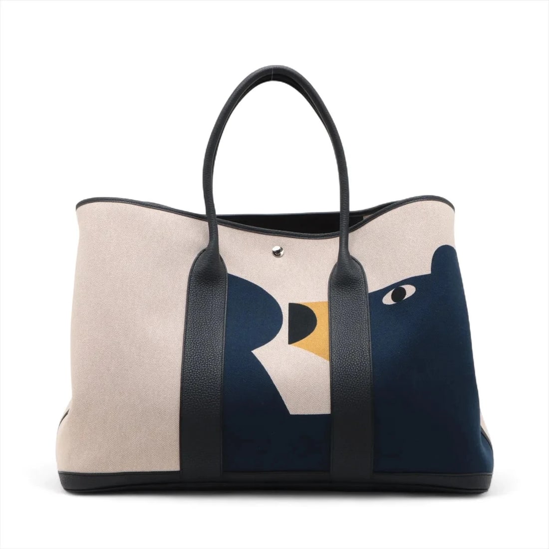 HERMES GARDEN PARTY 49 GM VOYAGE TWIRL ASH X NEGONDA TOTE BAG: Hermes garden party 49 GM Voyage Twirl Ash x Negonda Tote bag Brand: Hermès Type/Style: Tote bag Material: Twirl Ash x Negonda Color: Blue Indigo Size: Height:14.4inch Length:19.7inch Depth:9.8inch H