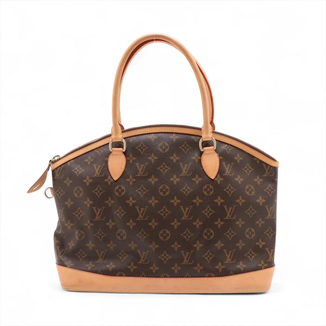 LOUIS VUITTON MONOGRAM LOCKIT HORIZONTAL HANDBAG: Louis Vuitton Monogram Lockit Horizontal Handbag Brand: Louis Vuitton Type/Style: Hand bag Material: NONE Color: Brown Size: Height:11.8inch Length:15.0inch Depth:5.1inch Handle height:6.3inch Acc