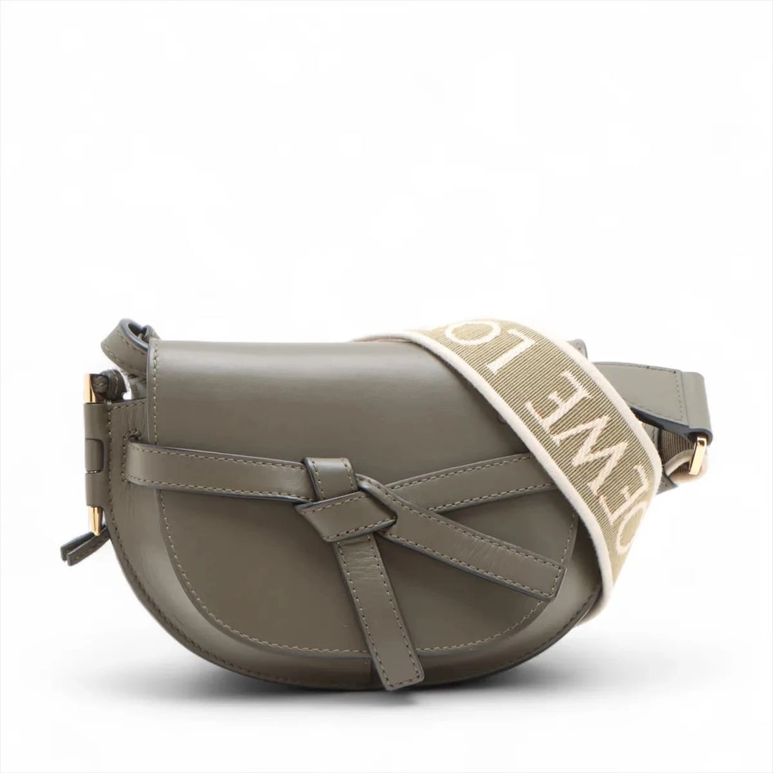 LOEWE GATE DUAL MINI LEATHER SHOULDER BAG SHOULDER BAG: Loewe Gate Dual Mini Leather Shoulder bag Shoulder bag Brand: Loewe Type/Style: Shoulder bag Material: Leather Color: Green Size: Height:5.5inch Length:6.3inch Depth:3.5inch Shoulder height:19.3inch