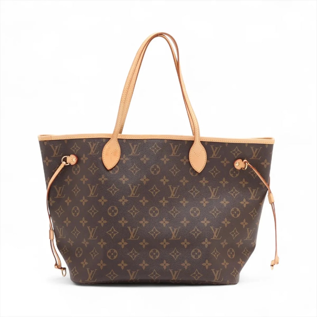 LOUIS VUITTON MONOGRAM NEVERFULL MM TOTE BAG: Louis Vuitton Monogram Neverfull MM Tote bag Brand: Louis Vuitton Type/Style: Tote bag Material: NONE Color: Brown Size: Height:11.4inch Length:13.0inch Depth:6.1inch Handle height:7.9inch Accesso