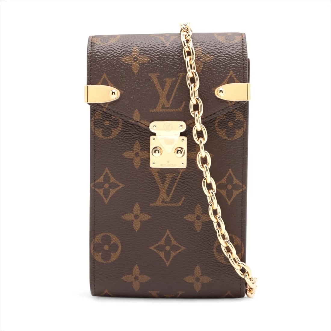 LOUIS VUITTON MONOGRAM PHONE POUCH MÉTIS BROWN SHOULDER BAG: Louis Vuitton Monogram Phone Pouch Métis Brown Shoulder bag Brand: Louis Vuitton Type/Style: Shoulder bag Material: NONE Color: Brown Size: Height:6.9inchLength:3.9inchDepth:1.4inch Accessories: N