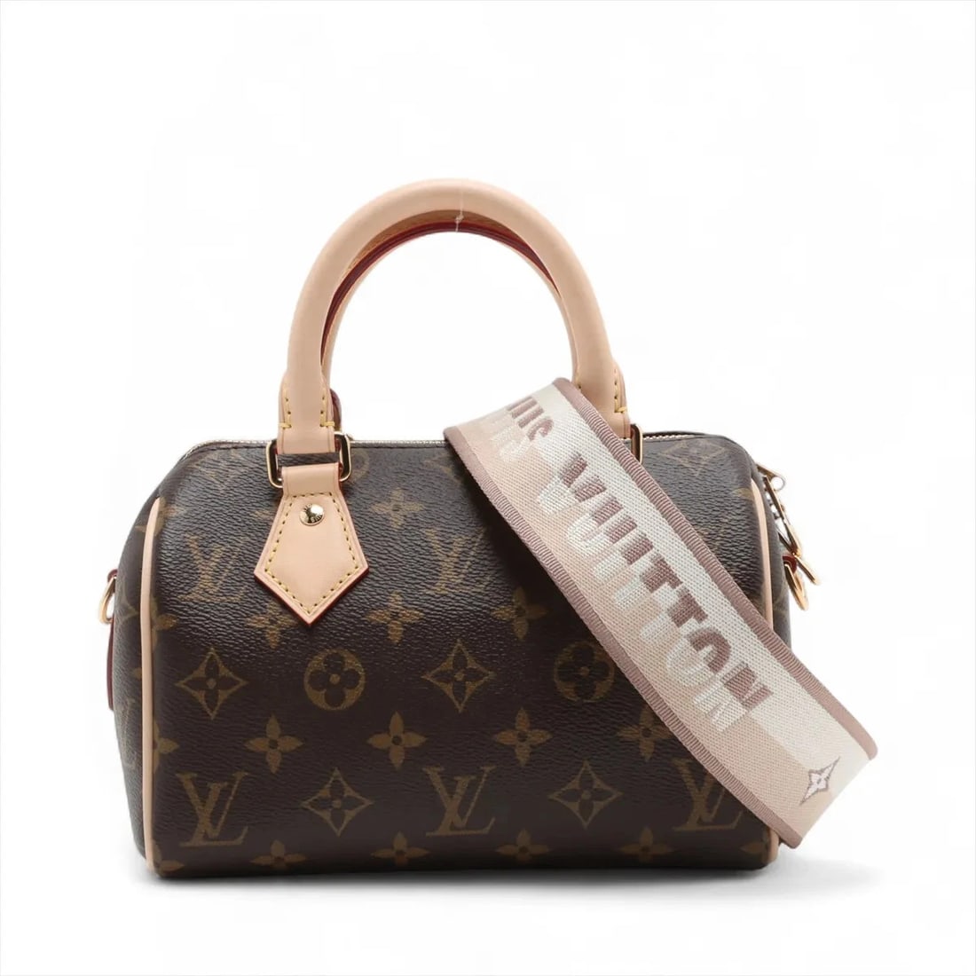 LOUIS VUITTON MONOGRAM SPEEDY BANDOULIÈRE 20 BROWN HANDBAG: Louis Vuitton Monogram Speedy Bandoulière 20 Brown Handbag Brand: Louis Vuitton Type/Style: Hand bag Material: NONE Color: Brown Size: Height:5.7inch Length:8.3inch Depth:4.3inch Handle height:2.8inc