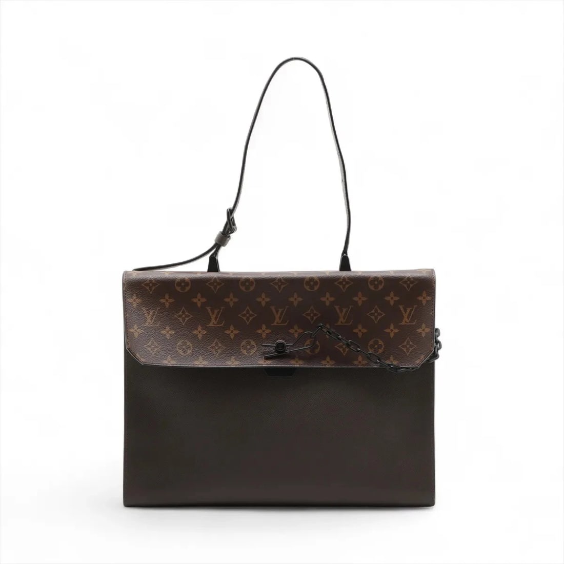 LOUIS VUITTON TAIGA X MONOGRAM ROBUSTO BRIEFCASE BRIEFCASE (1 of 5)