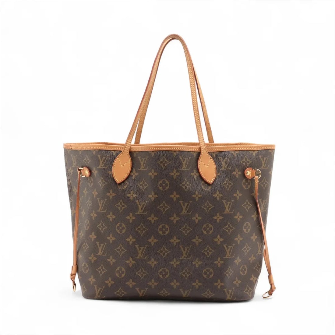 LOUIS VUITTON MONOGRAM NEVERFULL MM BROWN, TOTE BAG: Louis Vuitton Monogram Neverfull MM Brown, Tote bag Brand: Louis Vuitton Type/Style: Tote bag Material: NONE Color: Brown Size: Height:11.4inch Length:13.0inch Depth:6.1inch Handle height:8.1inch