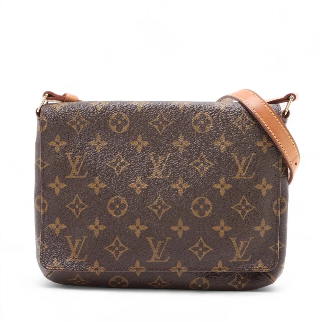 LOUIS VUITTON MONOGRAM MUSETTE TANGO BROWN, SHOULDER BAG: Louis Vuitton Monogram Musette tango Brown, Shoulder bag Brand: Louis Vuitton Type/Style: Shoulder bag Material: NONE Color: Brown Size: Height:7.5inchLength:10.2inchDepth:2.4inch Accessories: Non