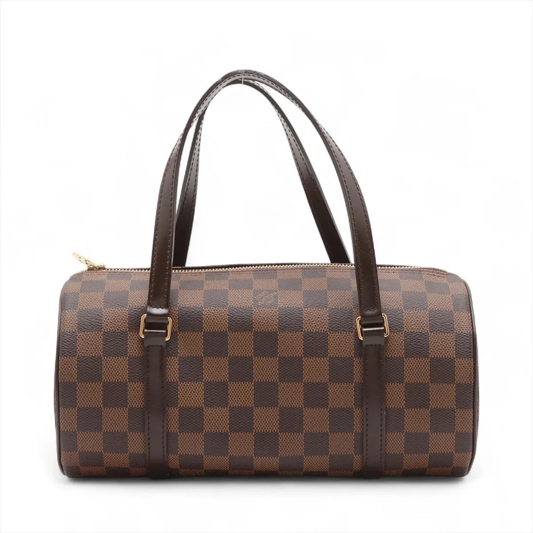 LOUIS VUITTON DAMIER PAPILLON PM HANDBAG: Louis Vuitton Damier Papillon PM Handbag Brand: Louis Vuitton Type/Style: Hand bag Material: NONE Color: Brown Size: Height:5.3inch Length:10.8inch Depth:5.3inch Handle height:4.7inch Accessories:
