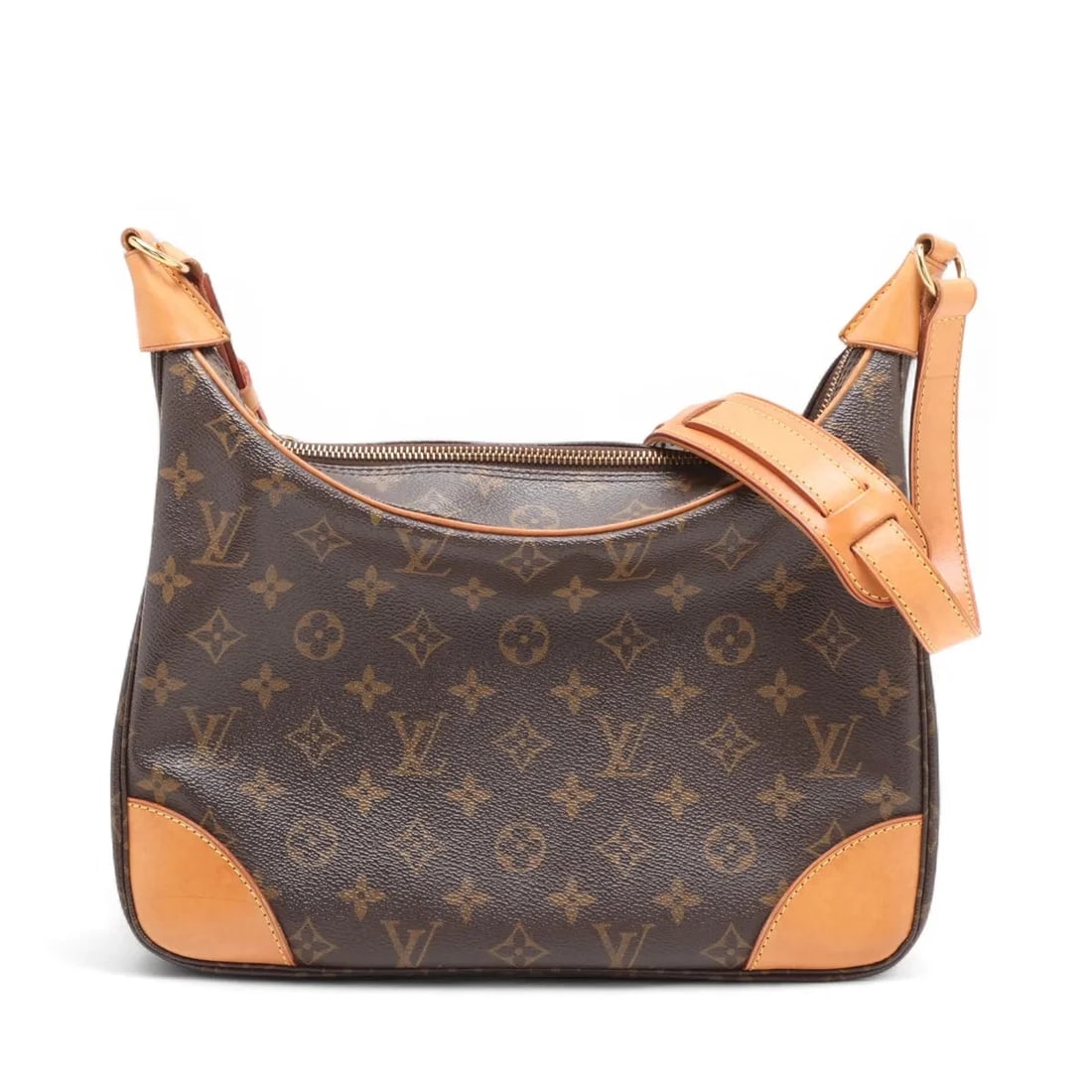 LOUIS VUITTON MONOGRAM BOULOGNE 30 SHOULDER BAG: Louis Vuitton Monogram Boulogne 30 Shoulder bag Brand: Louis Vuitton Type/Style: Shoulder bag Material: NONE Color: Brown Size: Height:11.0inchLength:11.8inchDepth:3.5inch Accessories: None