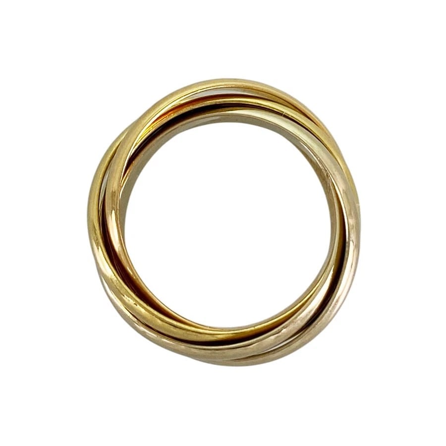 CARTIER TRINITY YELLOW GOLD RING - 3
