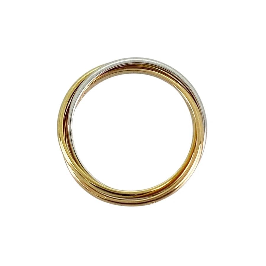 CARTIER TRINITY YELLOW GOLD RING - 3