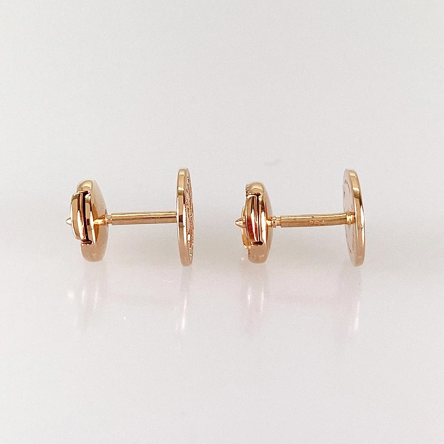 HERMES ROSE GOLD EARRING - 2