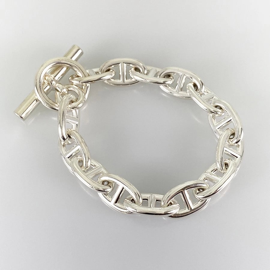 HERMES SILVER BRACELET - 2