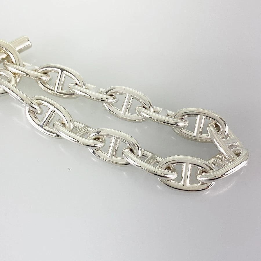 HERMES SILVER BRACELET - 3
