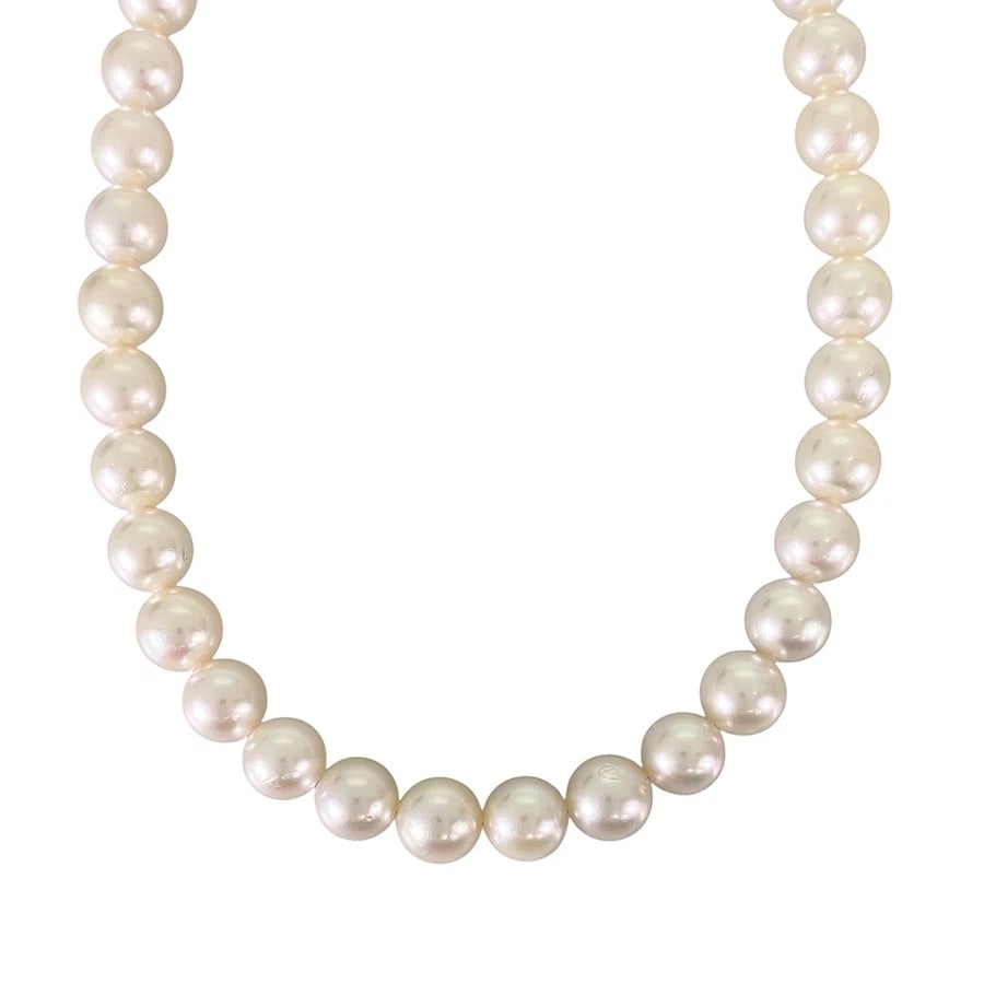 NECKLACE SILVER AKOYA PEARL (1 of 3)