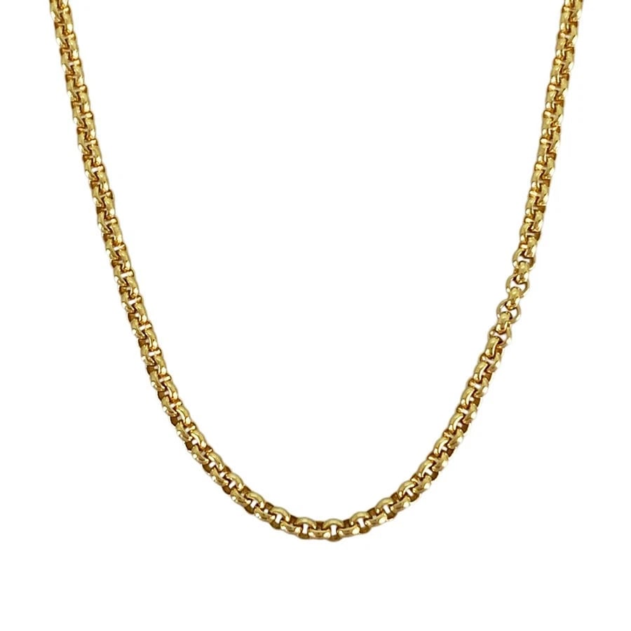 CHOPARD YELLOW GOLD NECKLACE: Chopard Yellow gold Necklace Brand: Chopard Type/Style: Necklace Material: 18K Yellow Gold Color: Gold Size: Necklace full length:41cm Accessories: None Accessories Notice: When purchasing pre-owned