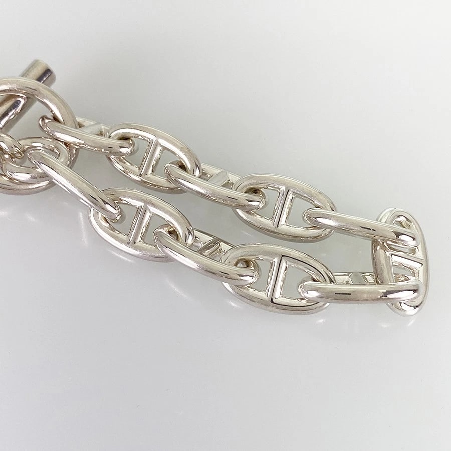 HERMES SILVER BRACELET - 2