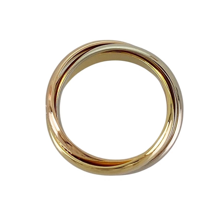CARTIER TRINITY YELLOW GOLD RING - 2