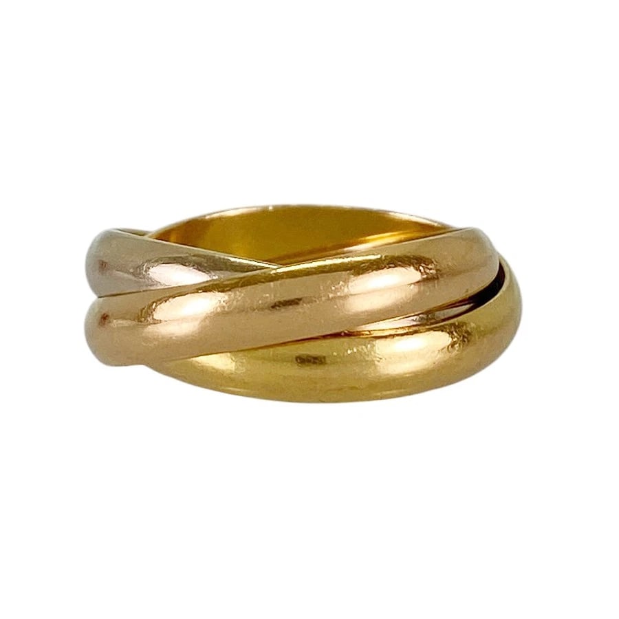 CARTIER TRINITY YELLOW GOLD RING (1 of 3)