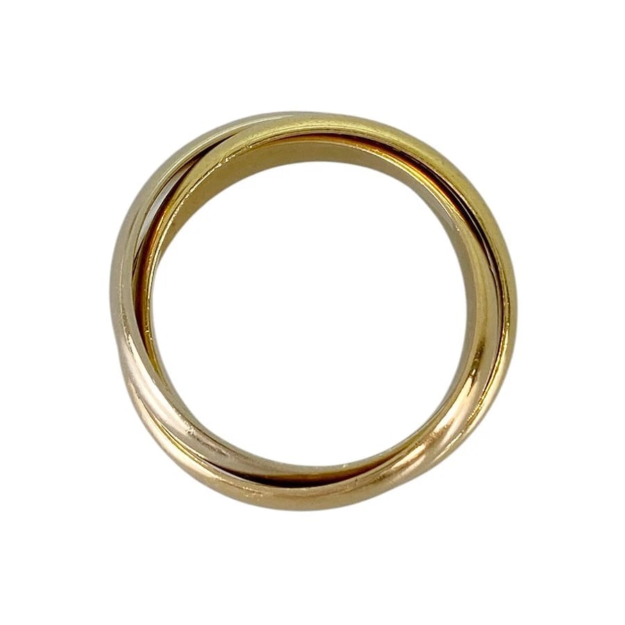 CARTIER TRINITY YELLOW GOLD RING - 2