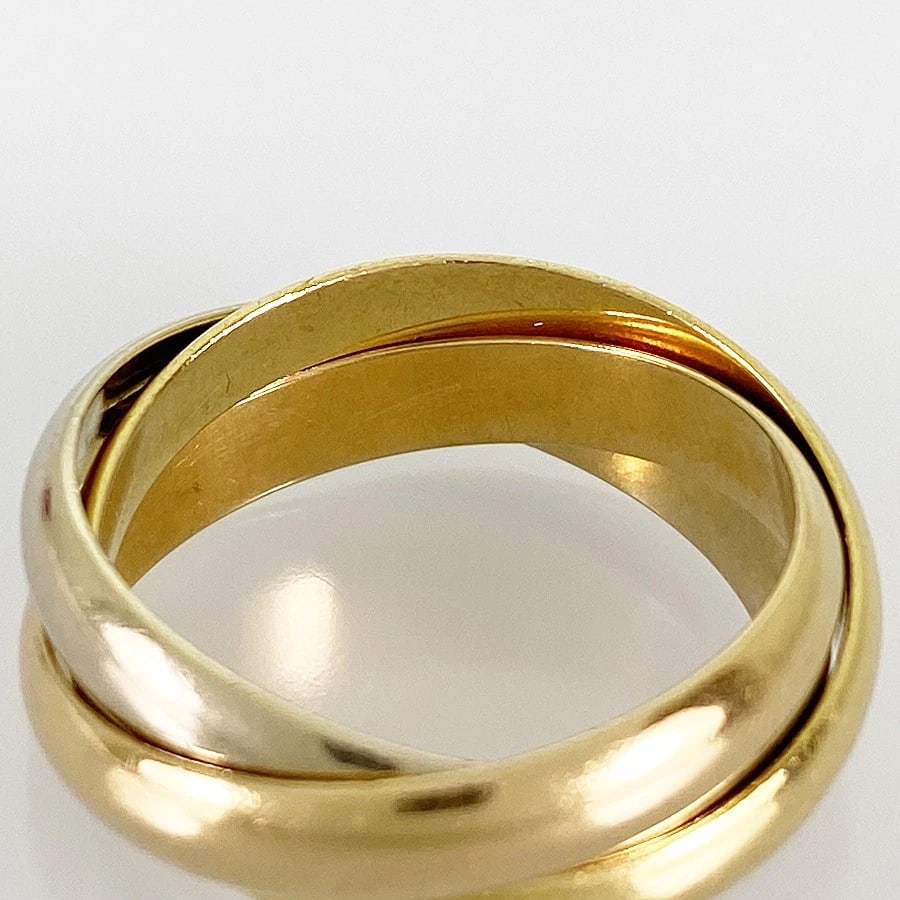 CARTIER TRINITY YELLOW GOLD RING - 3