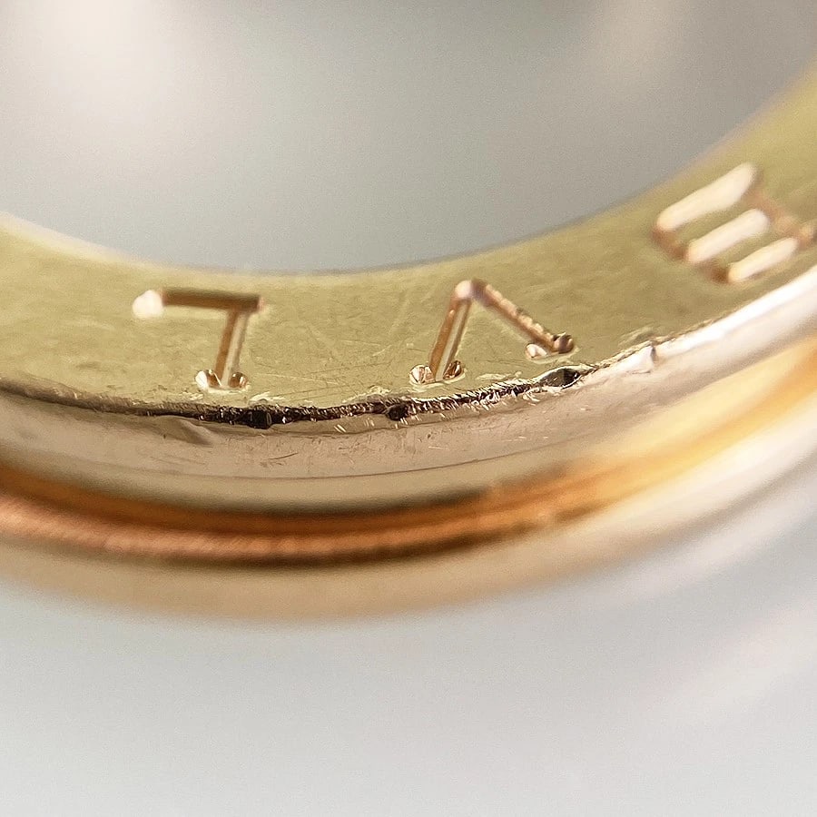 BVLGARI B.ZERO1 ROSE GOLD RING - 6