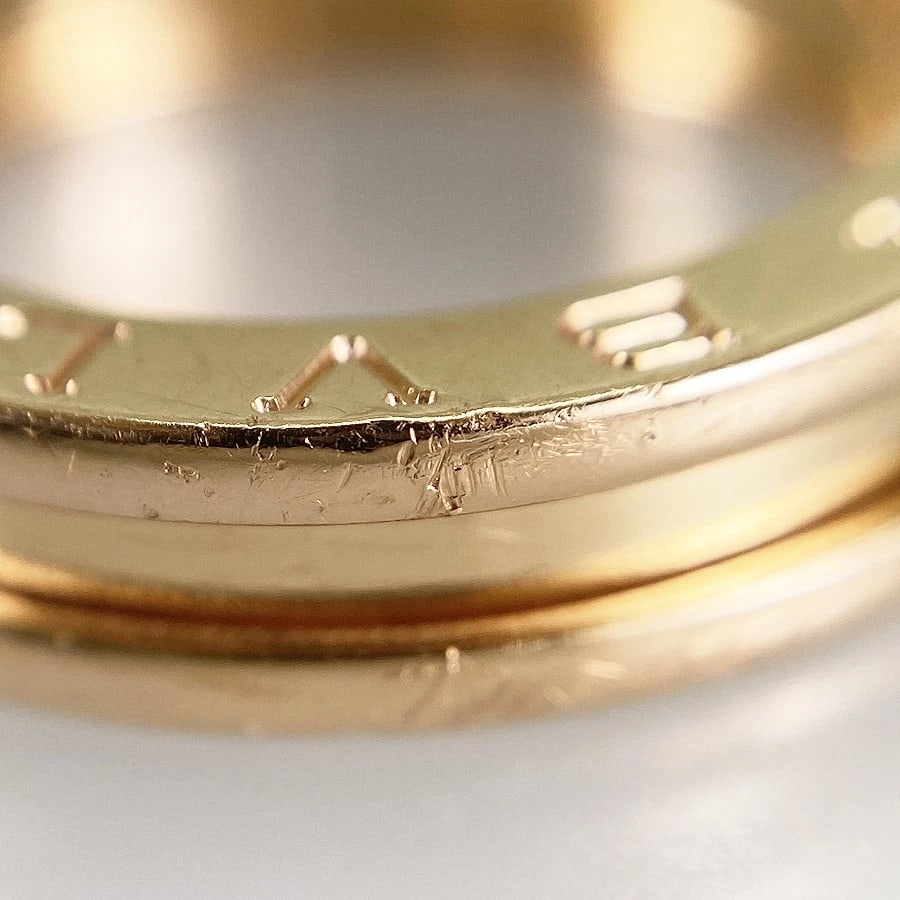 BVLGARI B.ZERO1 ROSE GOLD RING - 7