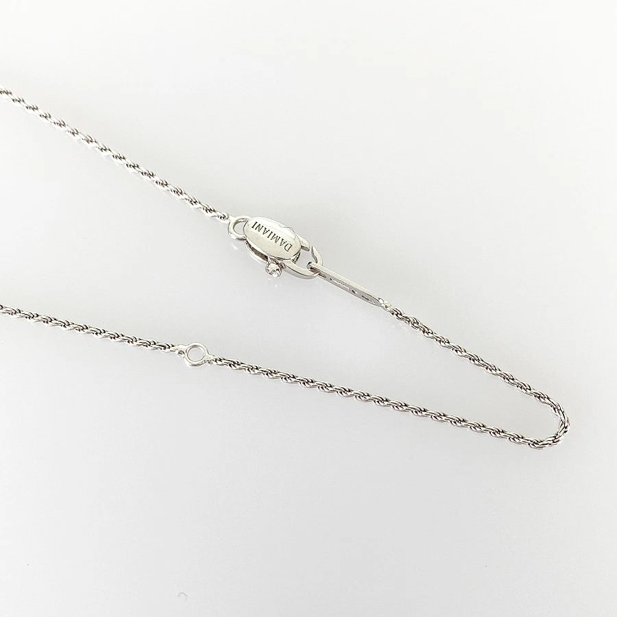 DAMIANI WHITE GOLD RUBY DIAMOND NECKLACE - 4