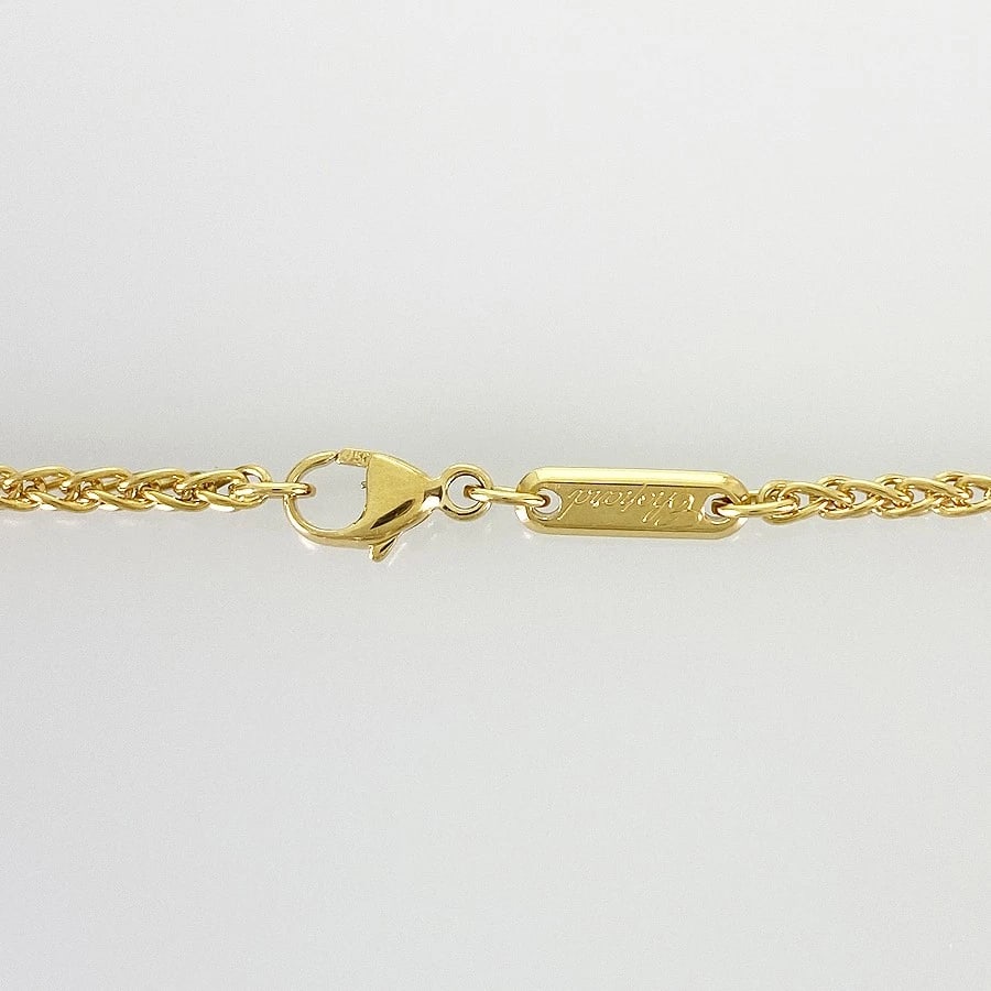 CHOPARD YELLOW GOLD DIAMOND NECKLACE - 3