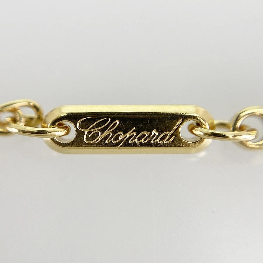 CHOPARD YELLOW GOLD DIAMOND NECKLACE - 5