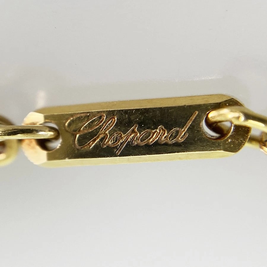 CHOPARD YELLOW GOLD NECKLACE - 5
