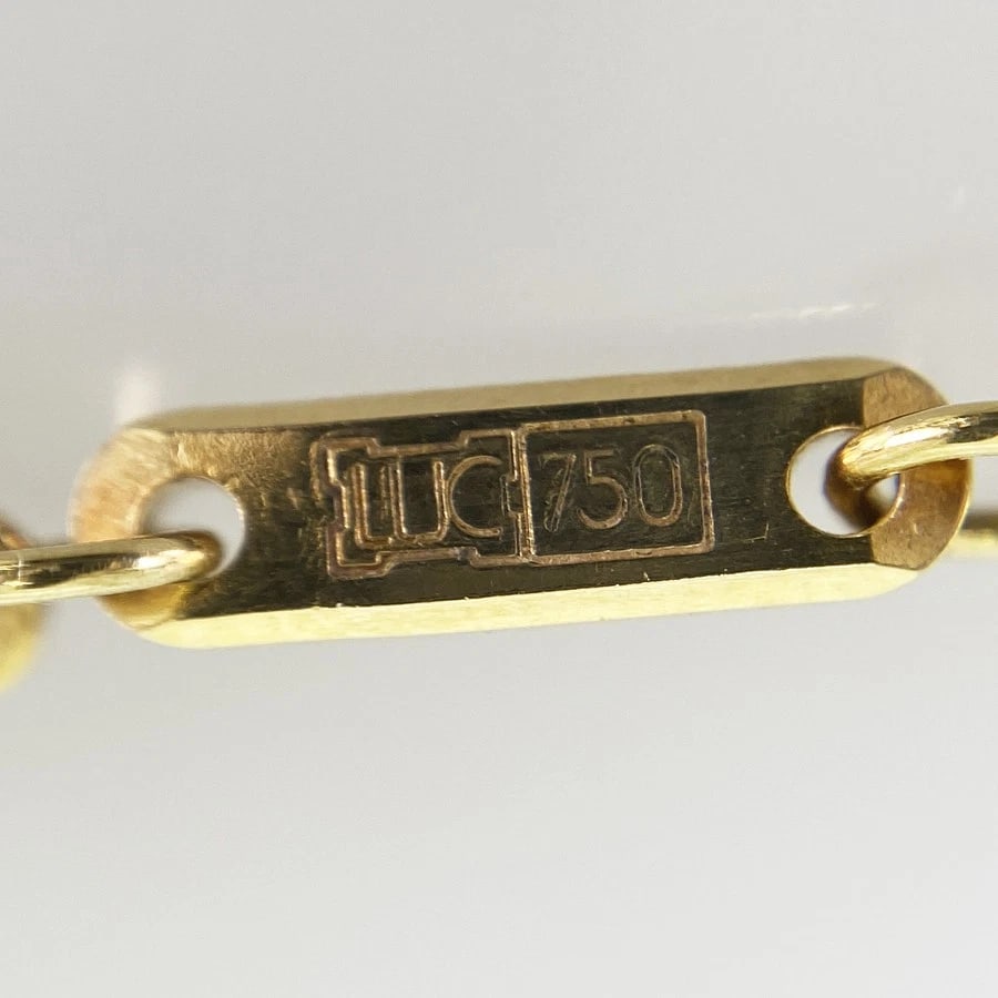 CHOPARD YELLOW GOLD NECKLACE - 6
