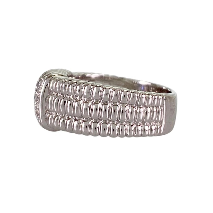 MATHON WHITE GOLD DIAMOND RING - 2
