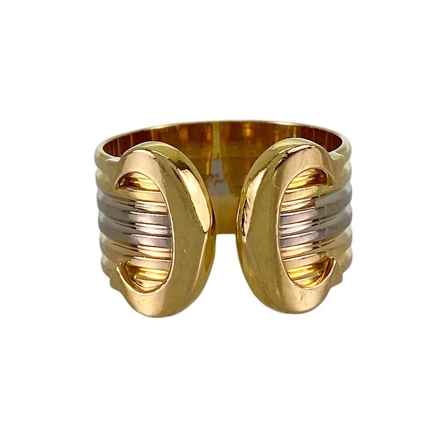 CARTIER TRINITY YELLOW GOLD RING - 2