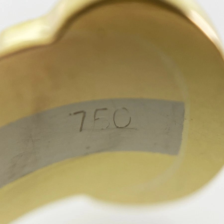 CARTIER TRINITY YELLOW GOLD RING - 5