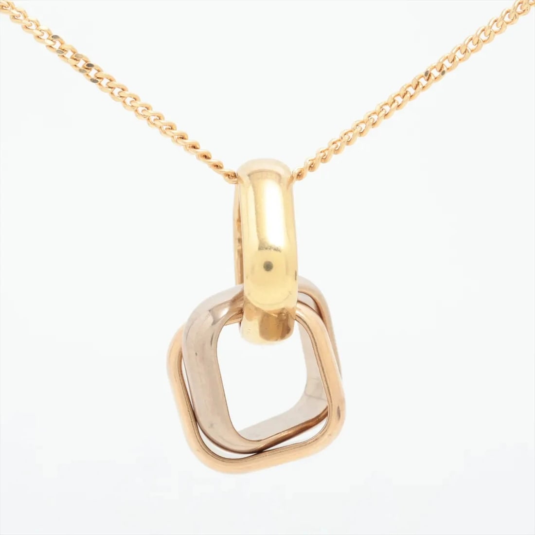 CARTIER TRINITY CUSHION NECKLACE - 2