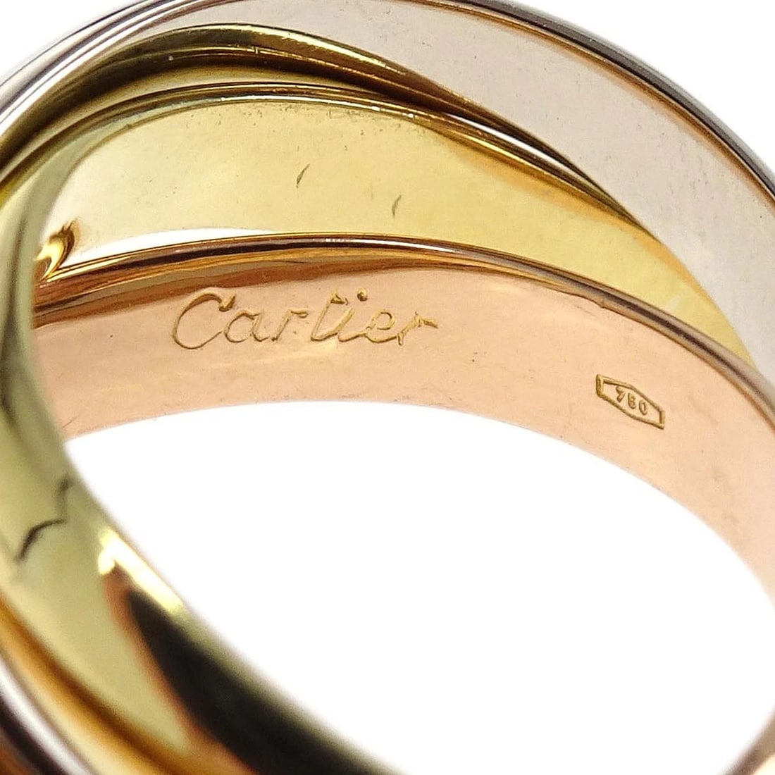 CARTIER TRINITY RING 750 - 2