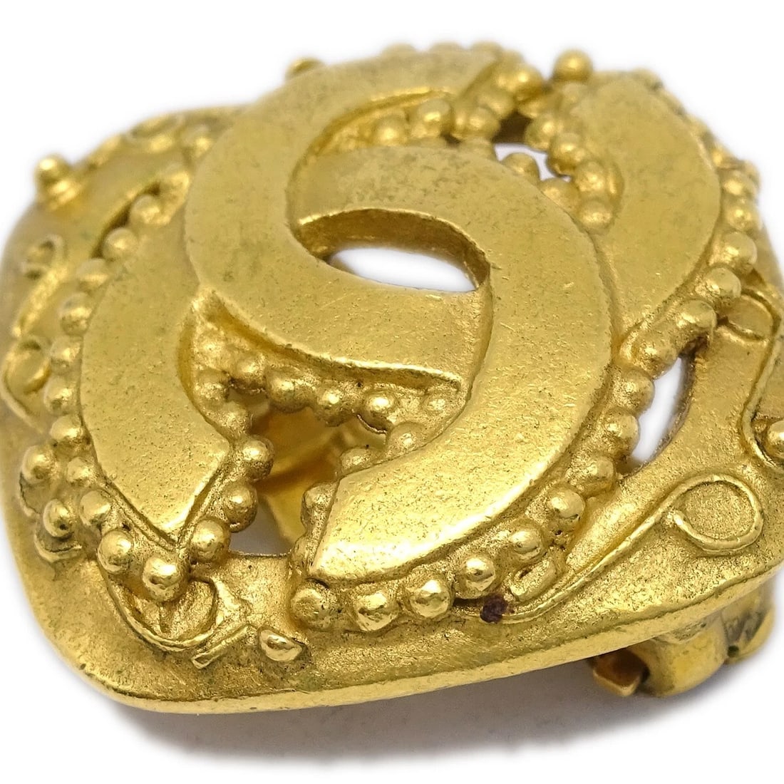 CHANEL RHOMBUS EARRINGS - 2