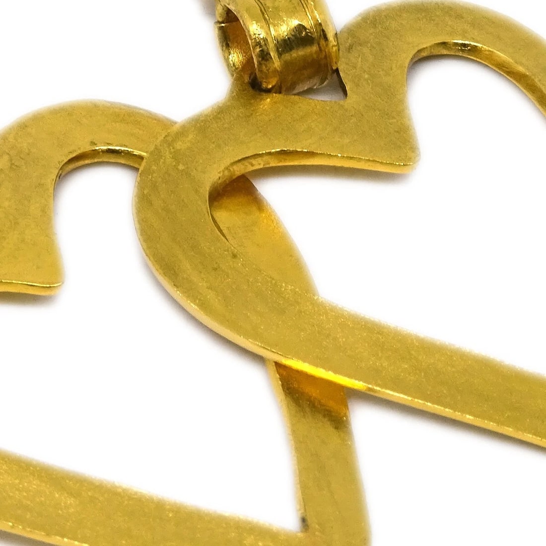 CHANEL EARRINGS GOLD - 2