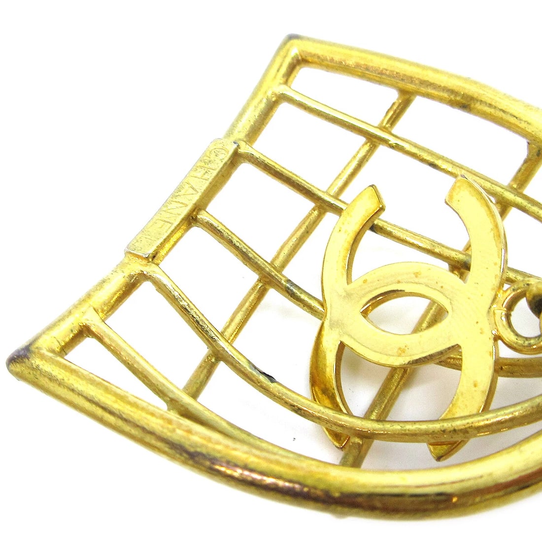 CHANEL EARRINGS GOLD - 2