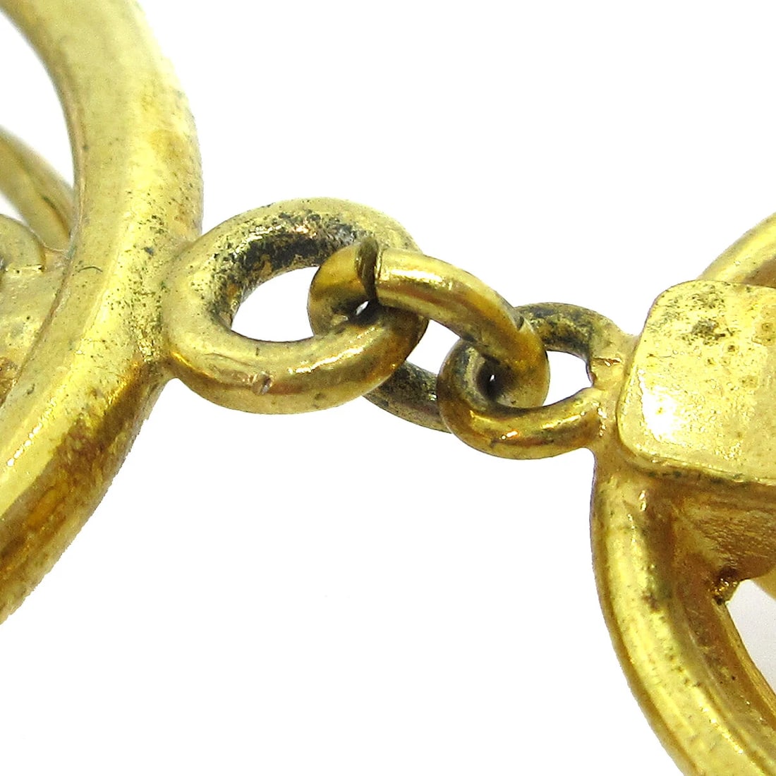 CHANEL EARRINGS GOLD - 3