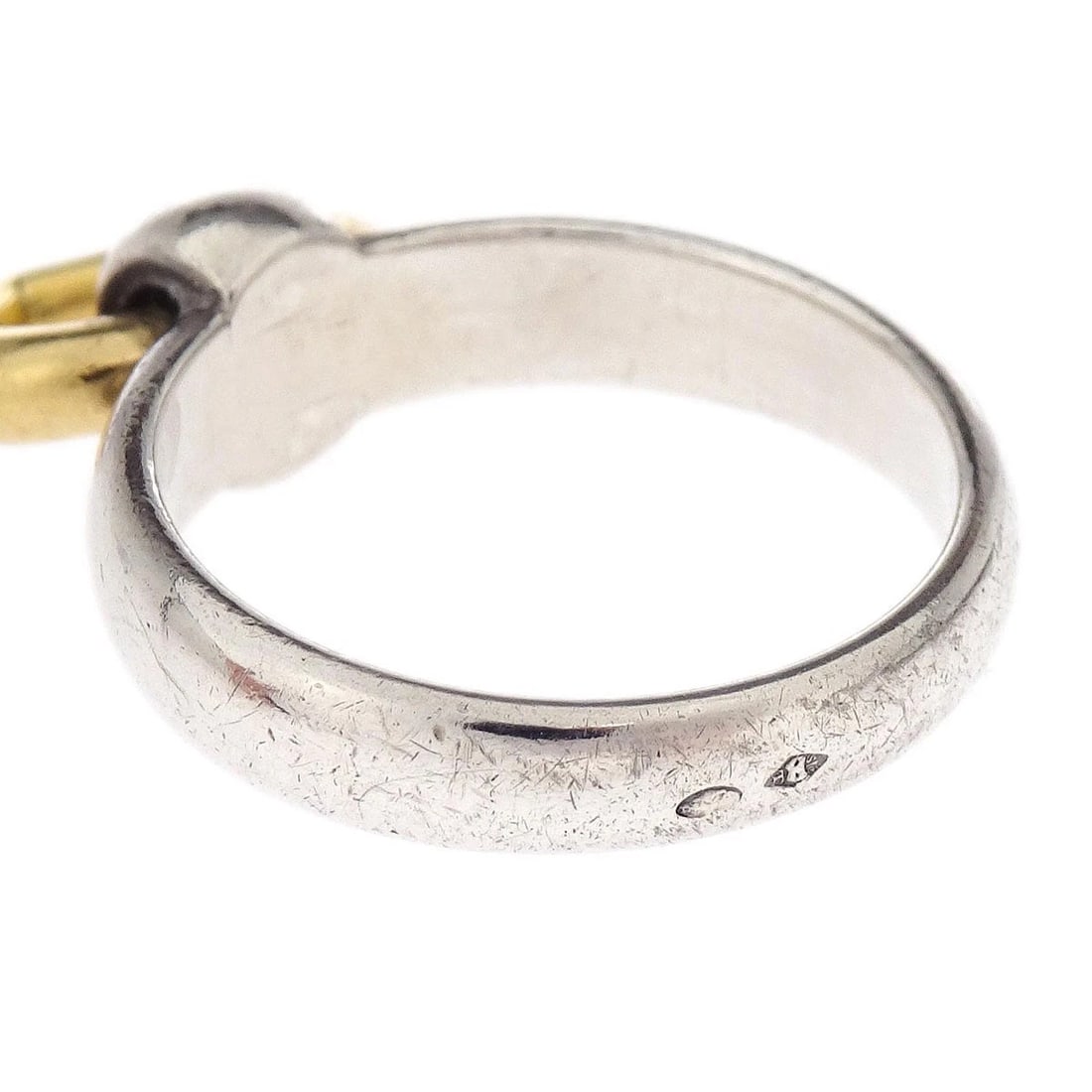 HERMES RING 18K SV925: Hermes Ring 18K SV925 Brand: Hermes Type/Style: Ring Material: 18K SV925 Color: Silver,Gold Size: 5.5 - 5.75 US Accessories: None Accessories Notice: When purchasing pre-owned goods, pleas