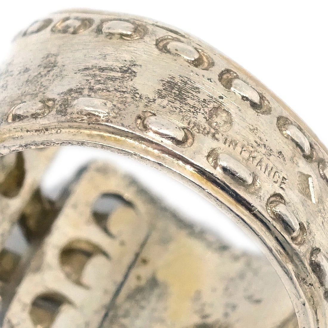 HERMES RING SILVER SV925: Hermes Ring Silver SV925 Brand: HERMÈS Type/Style: Ring Material: SV925 Color: Silver Size: 5.25 US Accessories: None Accessories Notice: When purchasing pre-owned goods, please refer to t