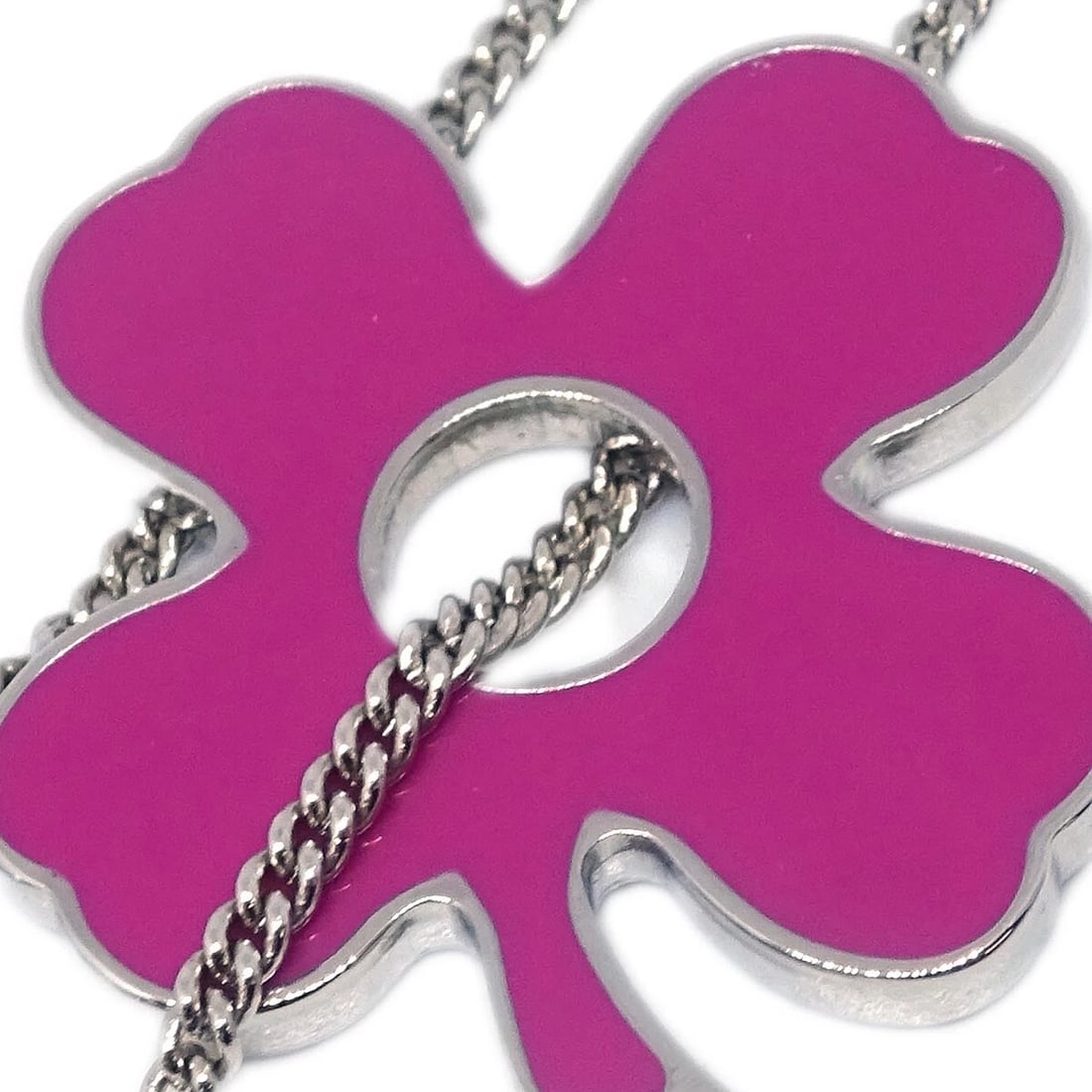 CHANEL SILVER CHAIN BRACELET - 2