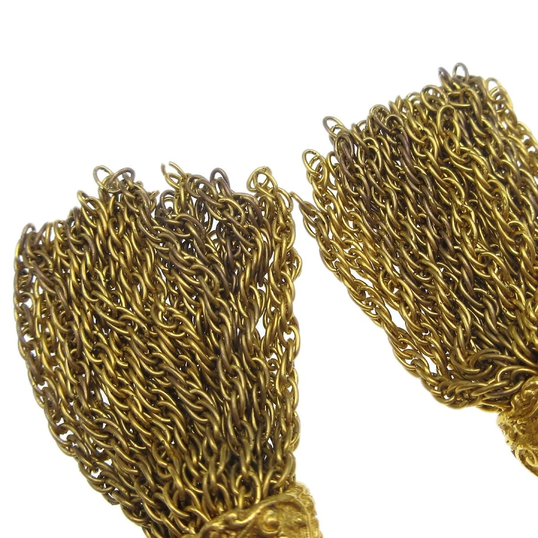 CHANEL EARRINGS GOLD - 3