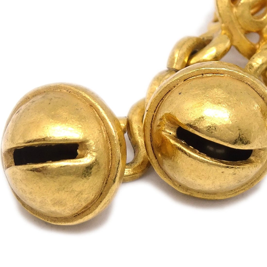 CHANEL EARRINGS GOLD - 2