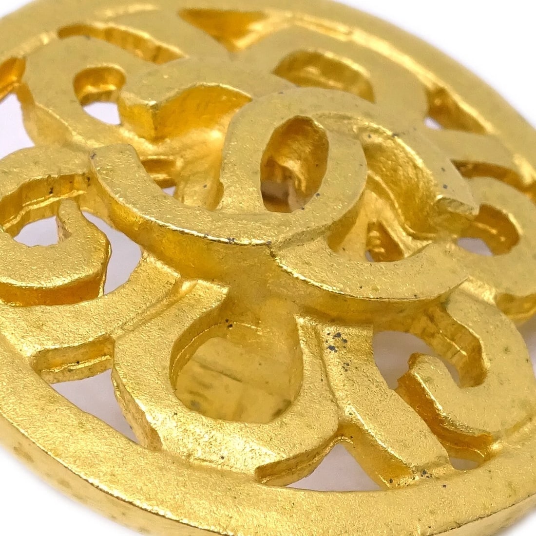 CHANEL EARRINGS GOLD - 2
